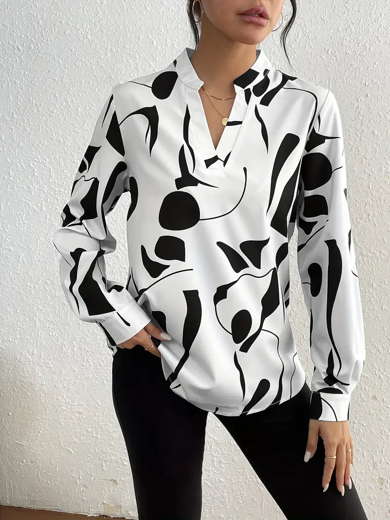 Joly | Elegant Women's Print Shirt