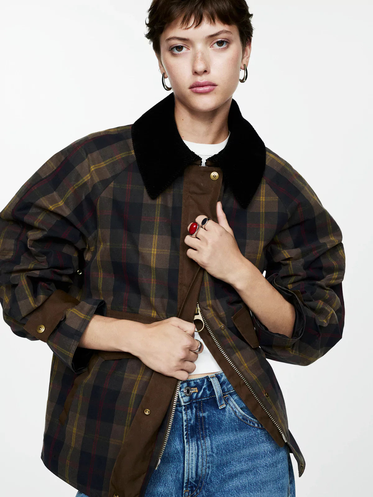 Clare | The Classic Checked Jacket for Effortless Style