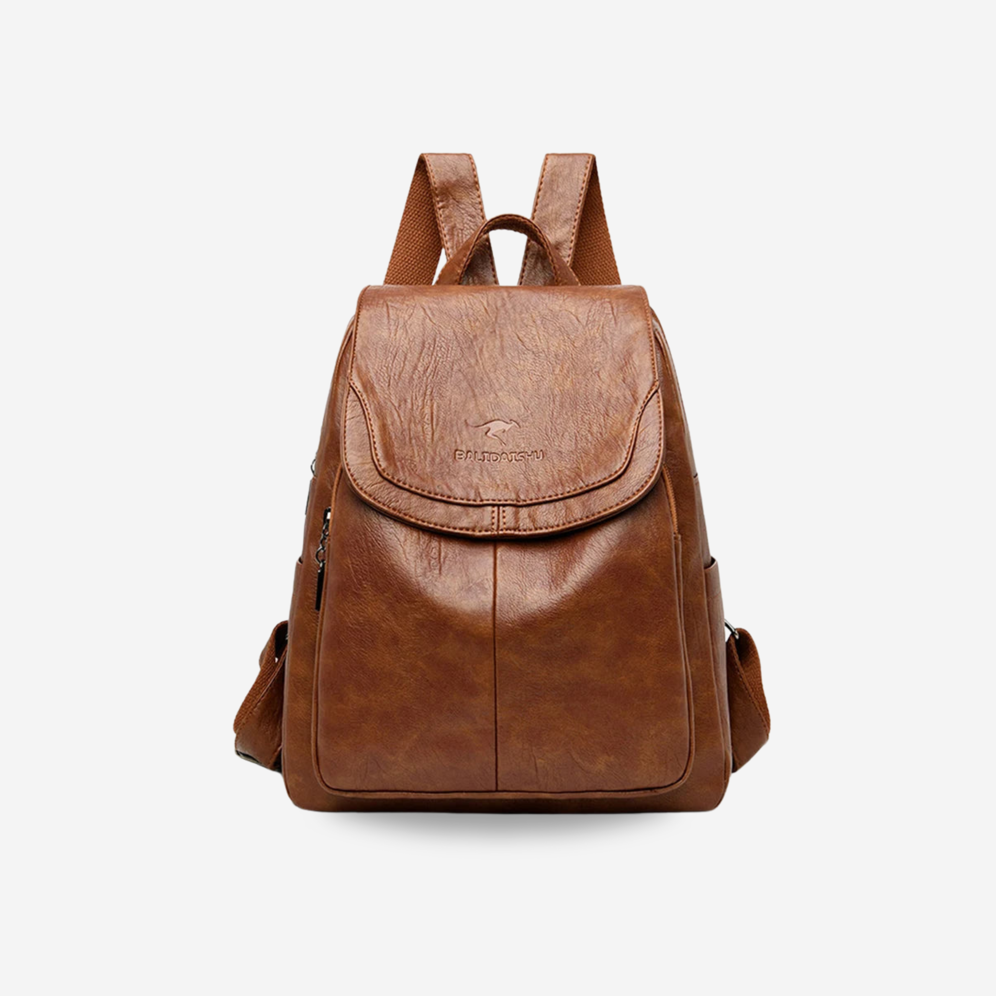 Eda | Anti-Theft Leather Backpack