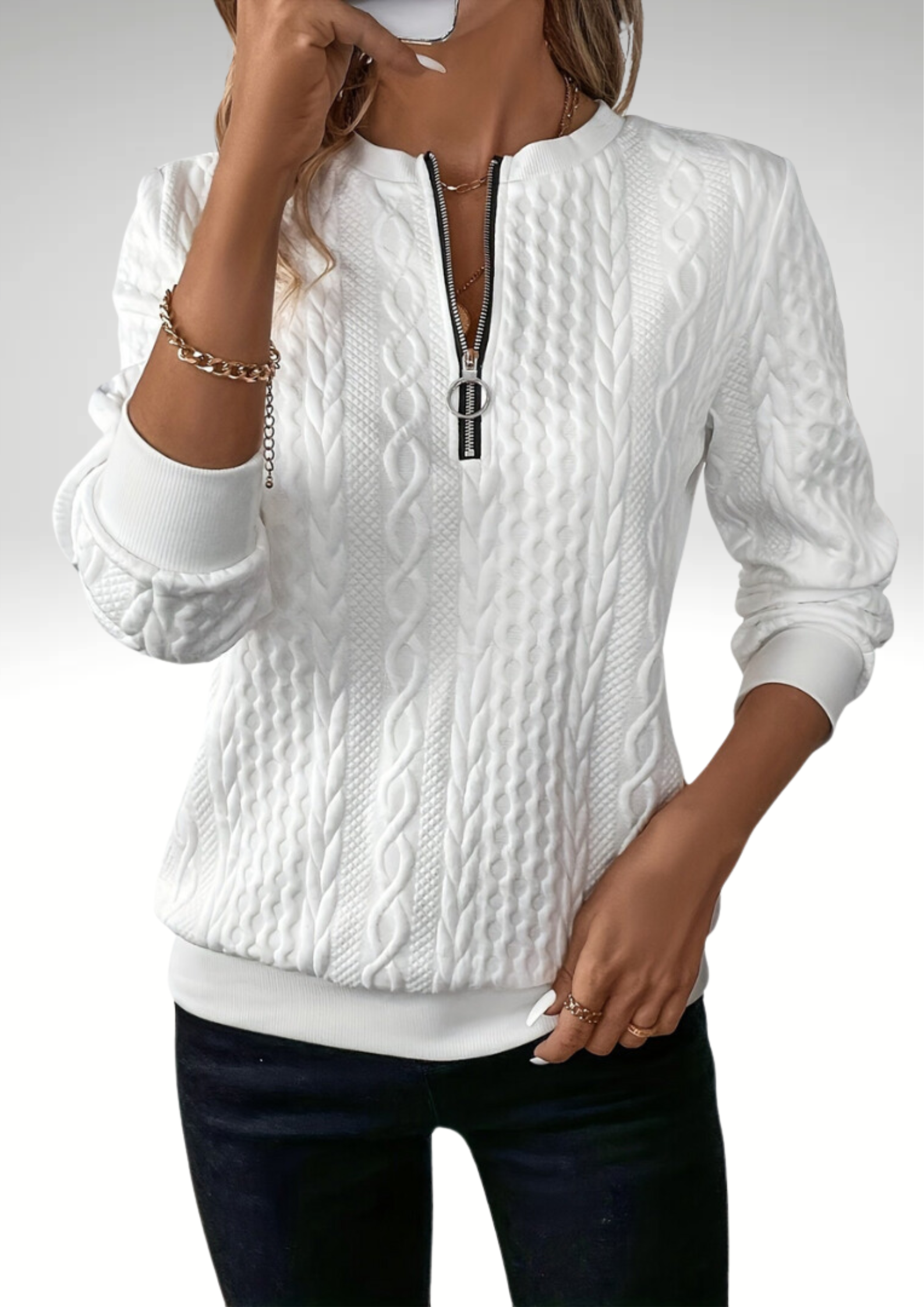 Emily | Luxurious Sweater with Zipper