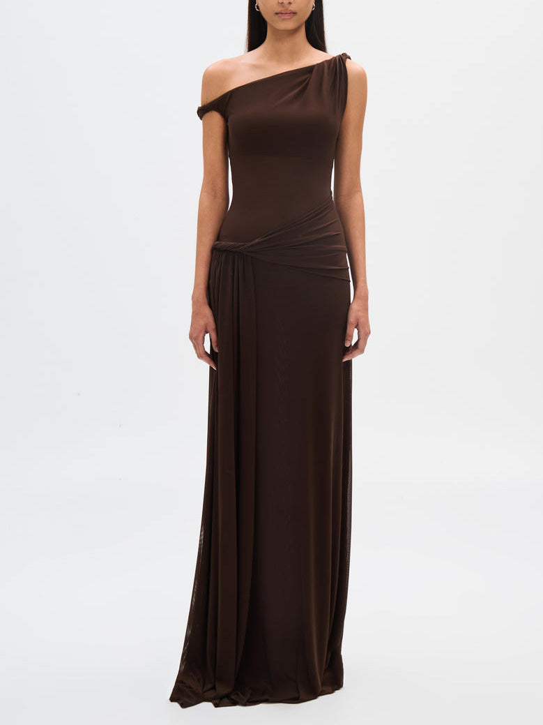 Camille | Mesh Maxi Dress