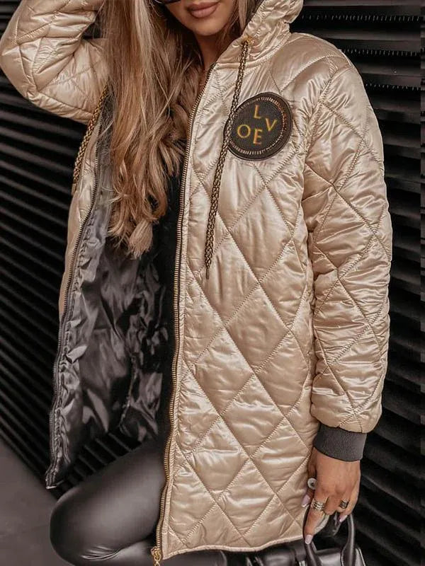 Alice | Warm Winter Hooded Jacket