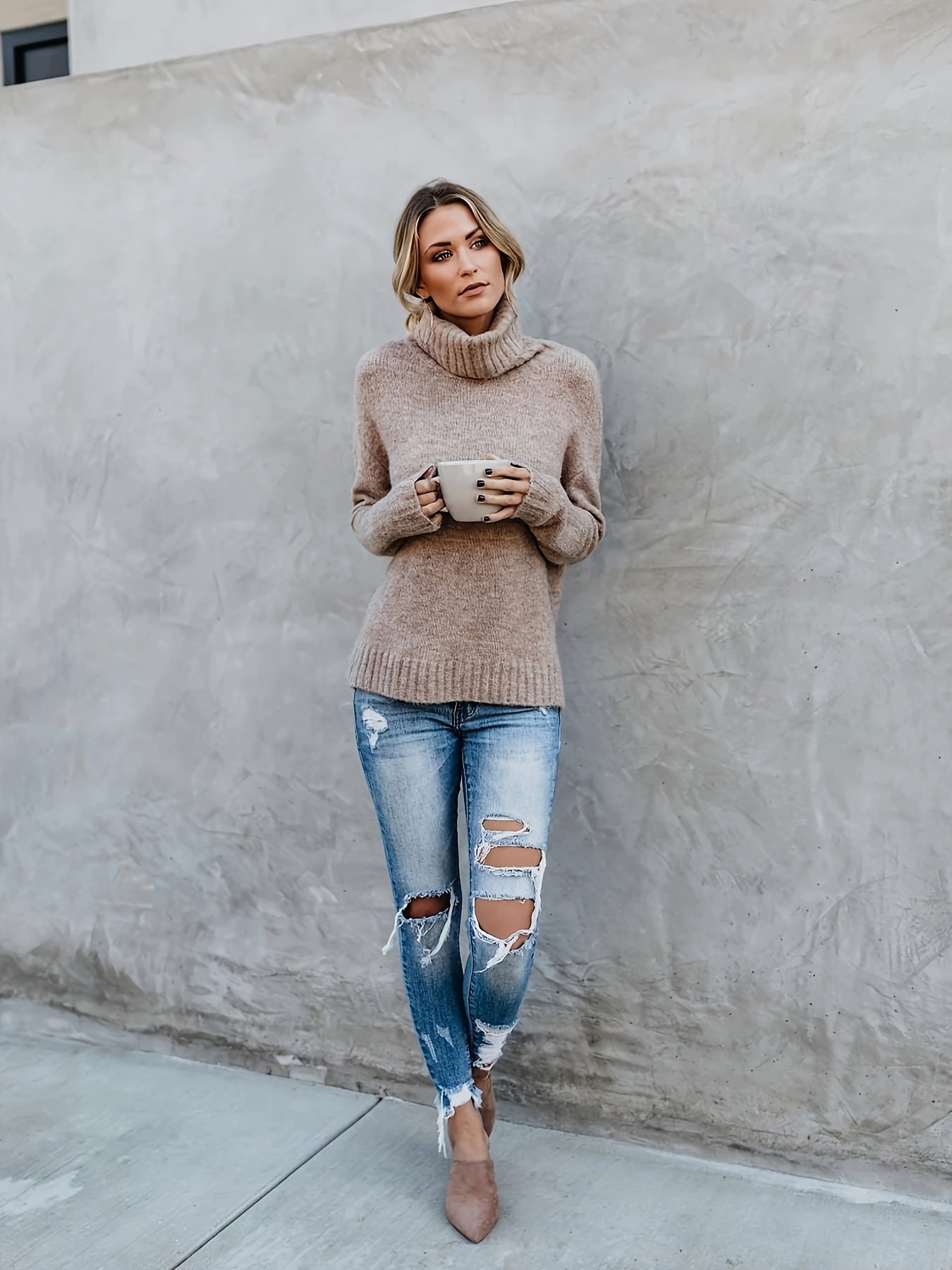 Chloe | Warm Turtleneck Sweater