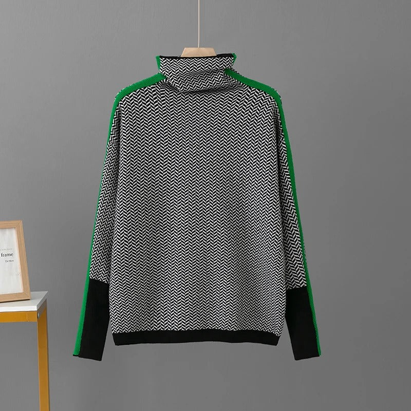 Roxa | Elegant Full Sleeves and Warm Turtleneck Sweater