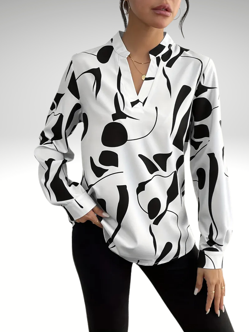 Joley | Elegant Women's Print Shirt