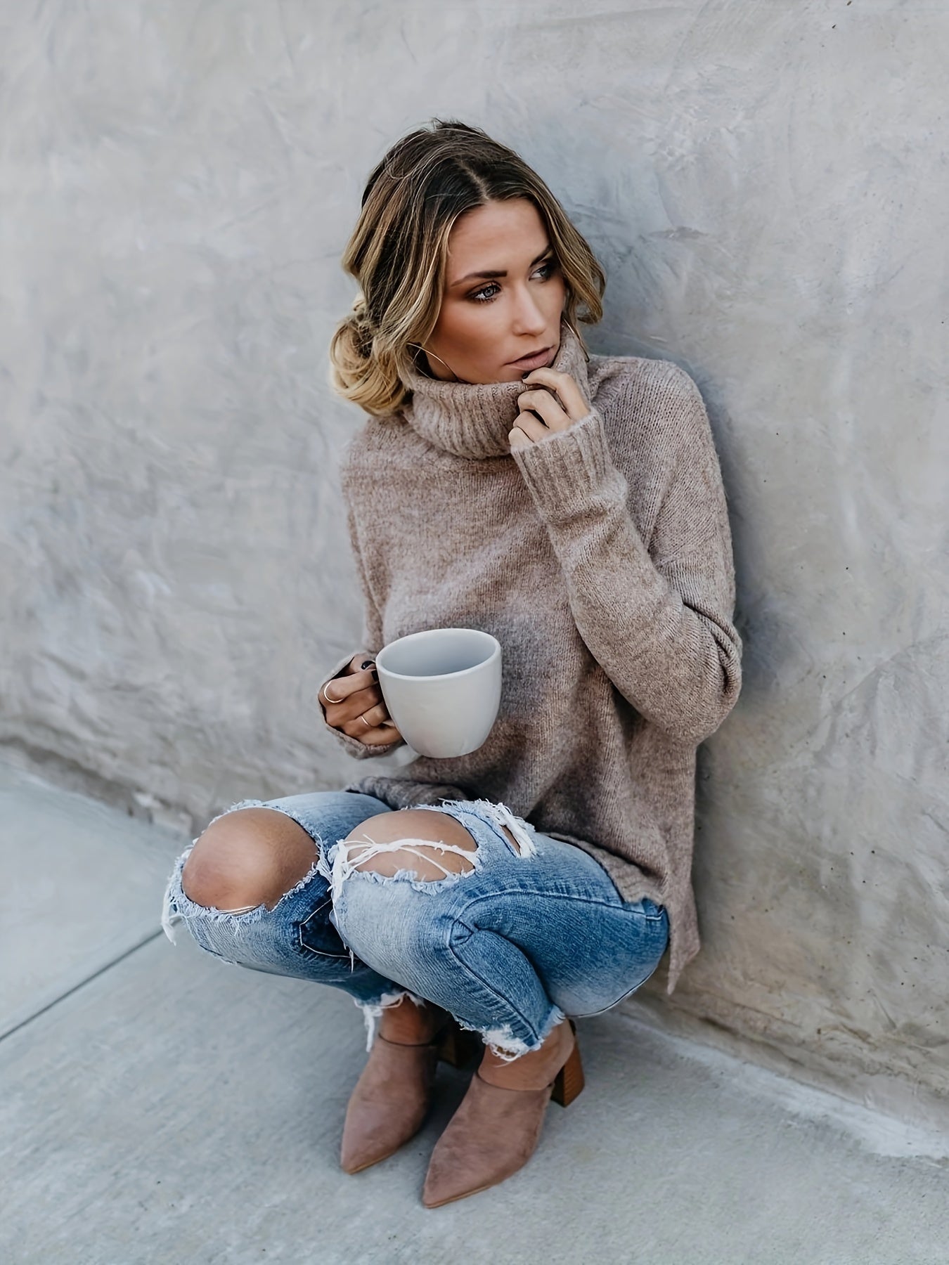 Chloe | Warm Turtleneck Sweater