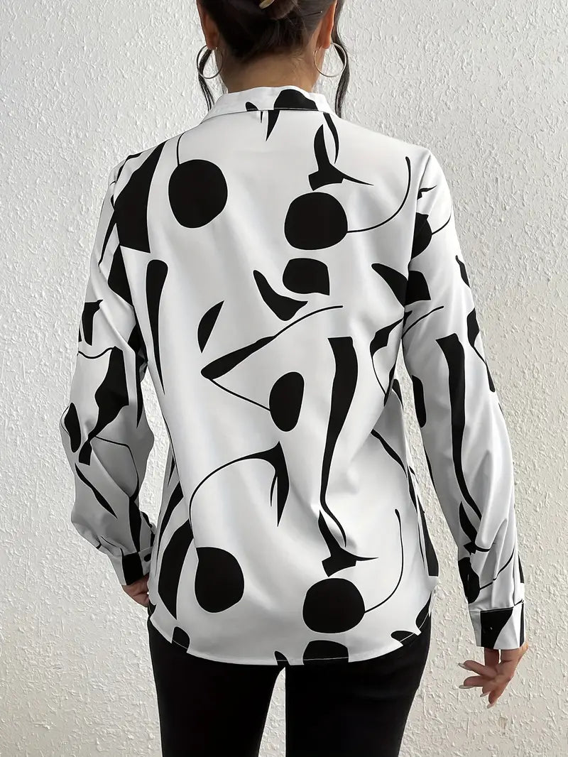 Joly | Elegant Women's Print Shirt