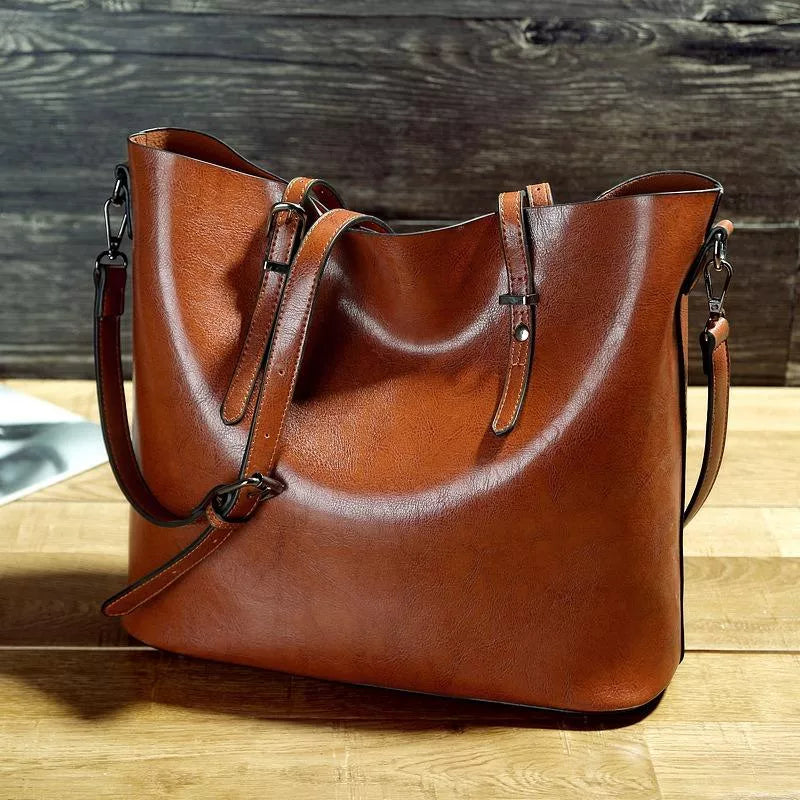 Jamy - Vintage Leather Handbag