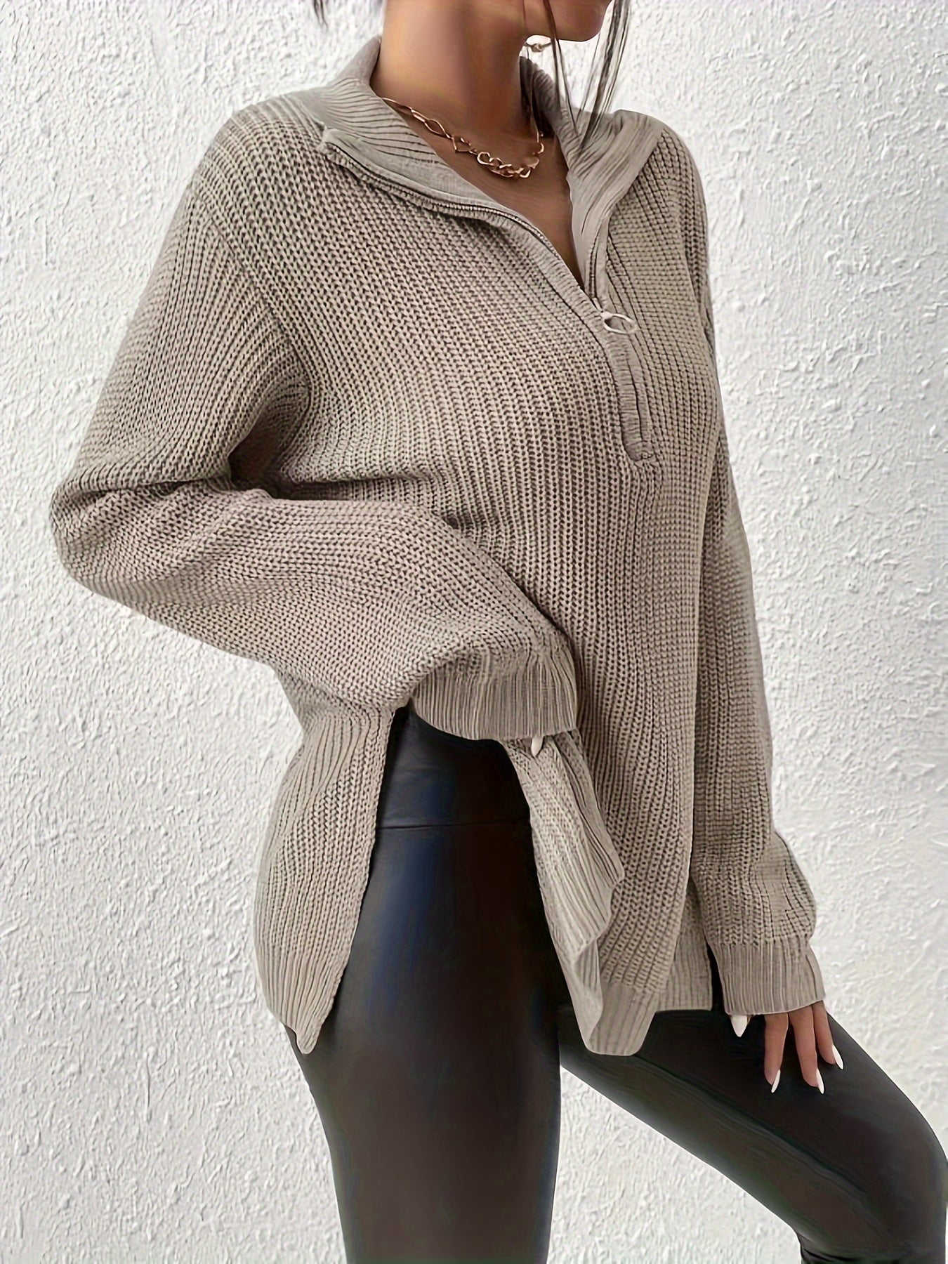 Jolien | Casual Long Sleeve Pullover Sweater