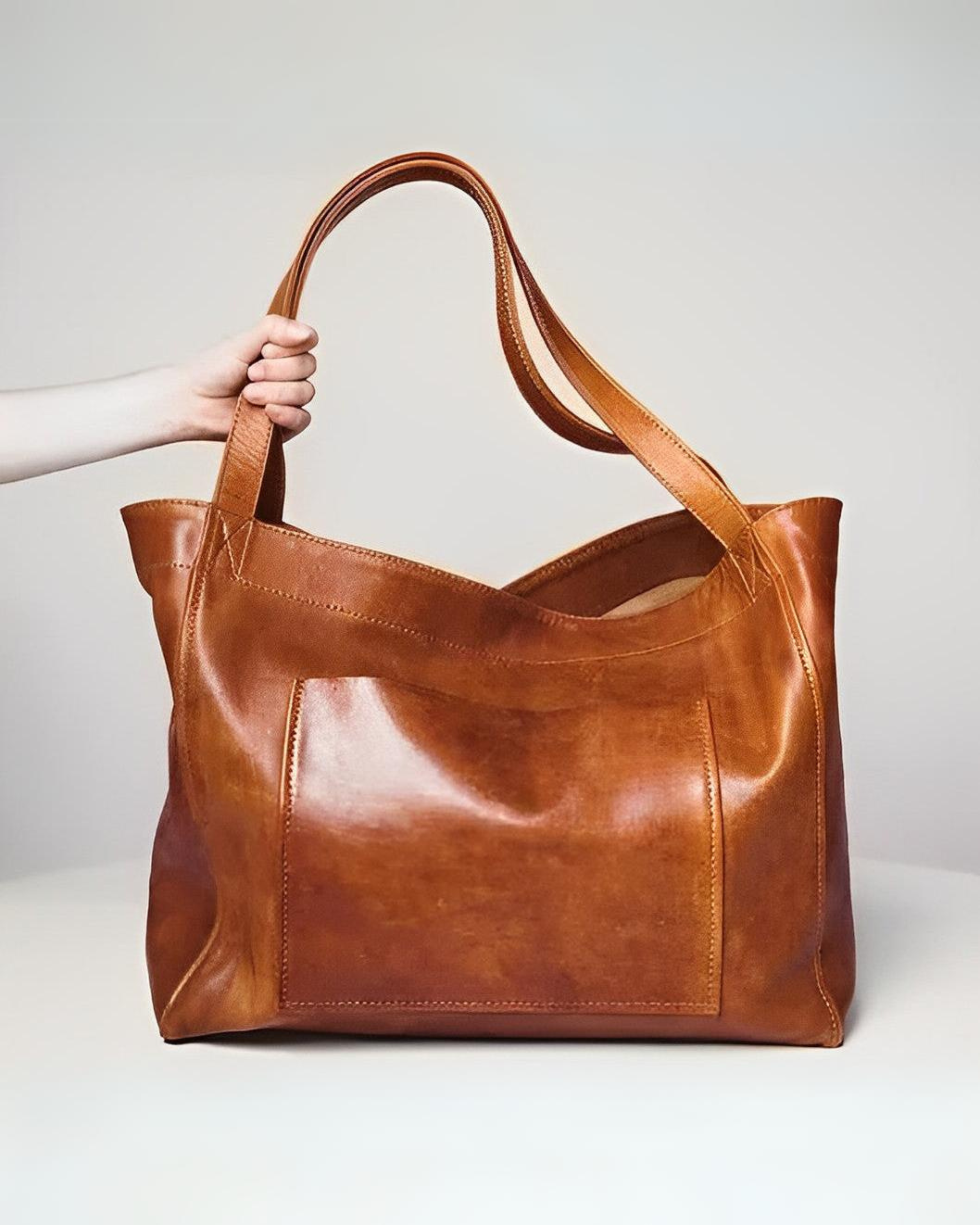 Aurora - Vintage Leather Shoulder Bag