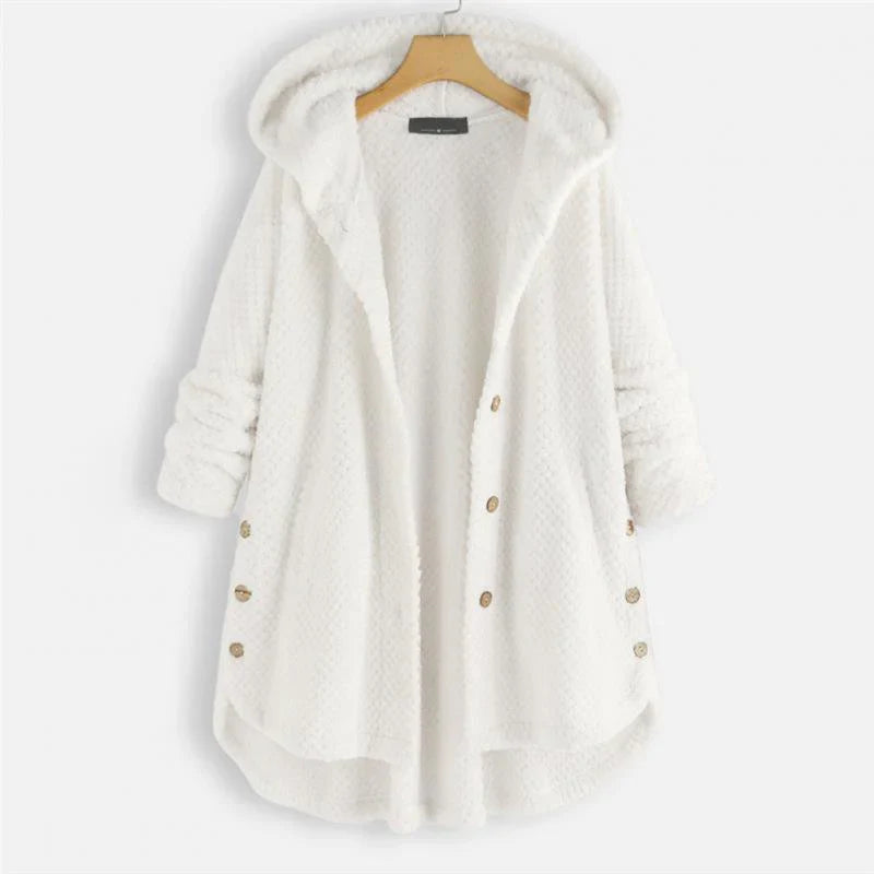 Dana | Ribbed Hooded Coat