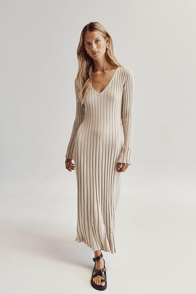 Chantal | Elegant Dress With Long Sleeves