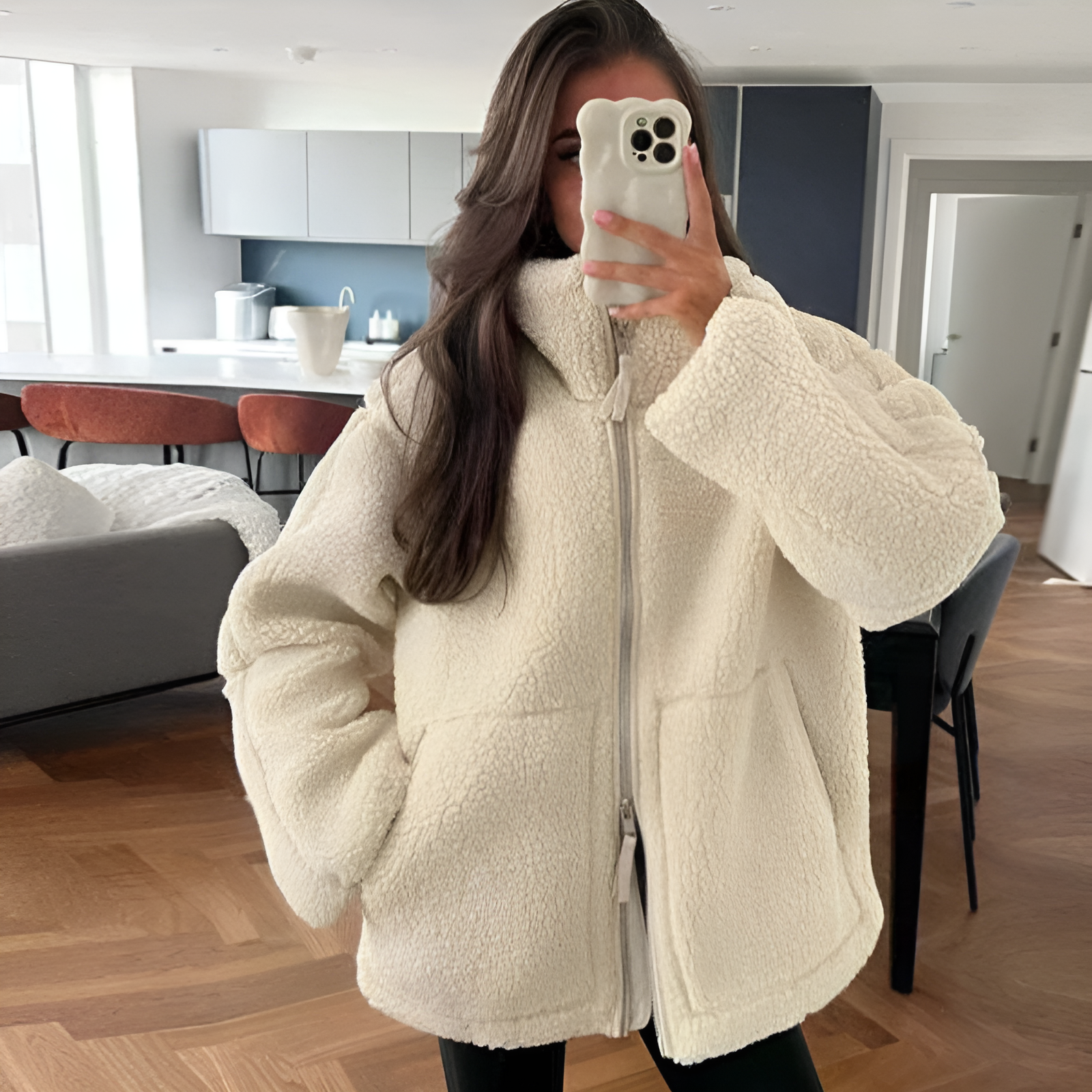 Eve | Teddy Fleece Jacket For Women