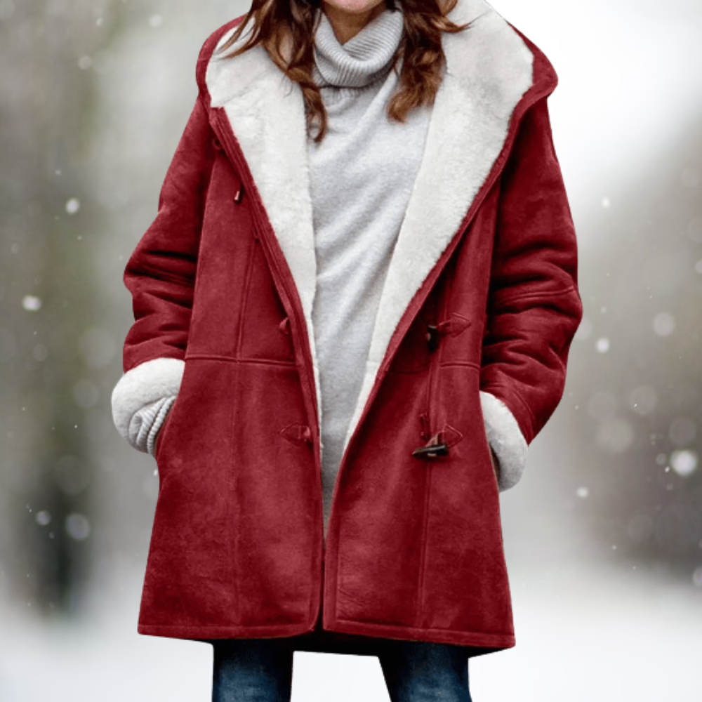 Evely | Elegant Warm jacket with hood