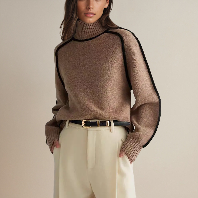 Lina | Elegant Turtleneck Sweater