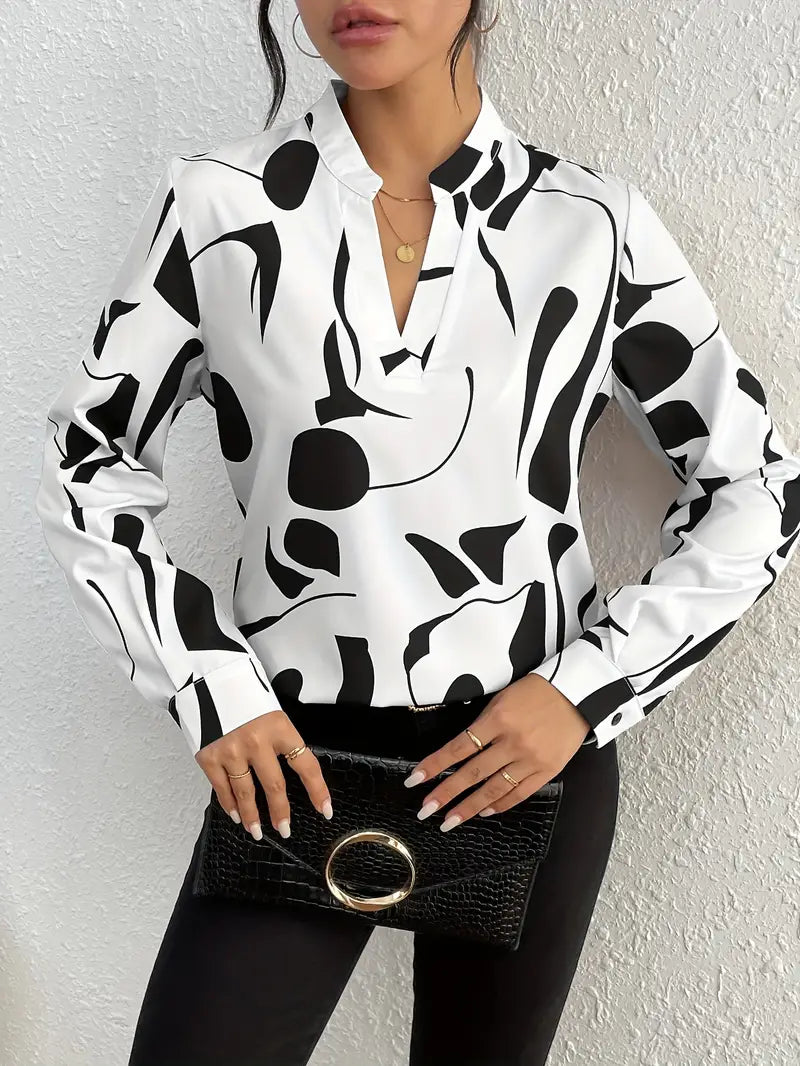 Joly | Elegant Women's Print Shirt