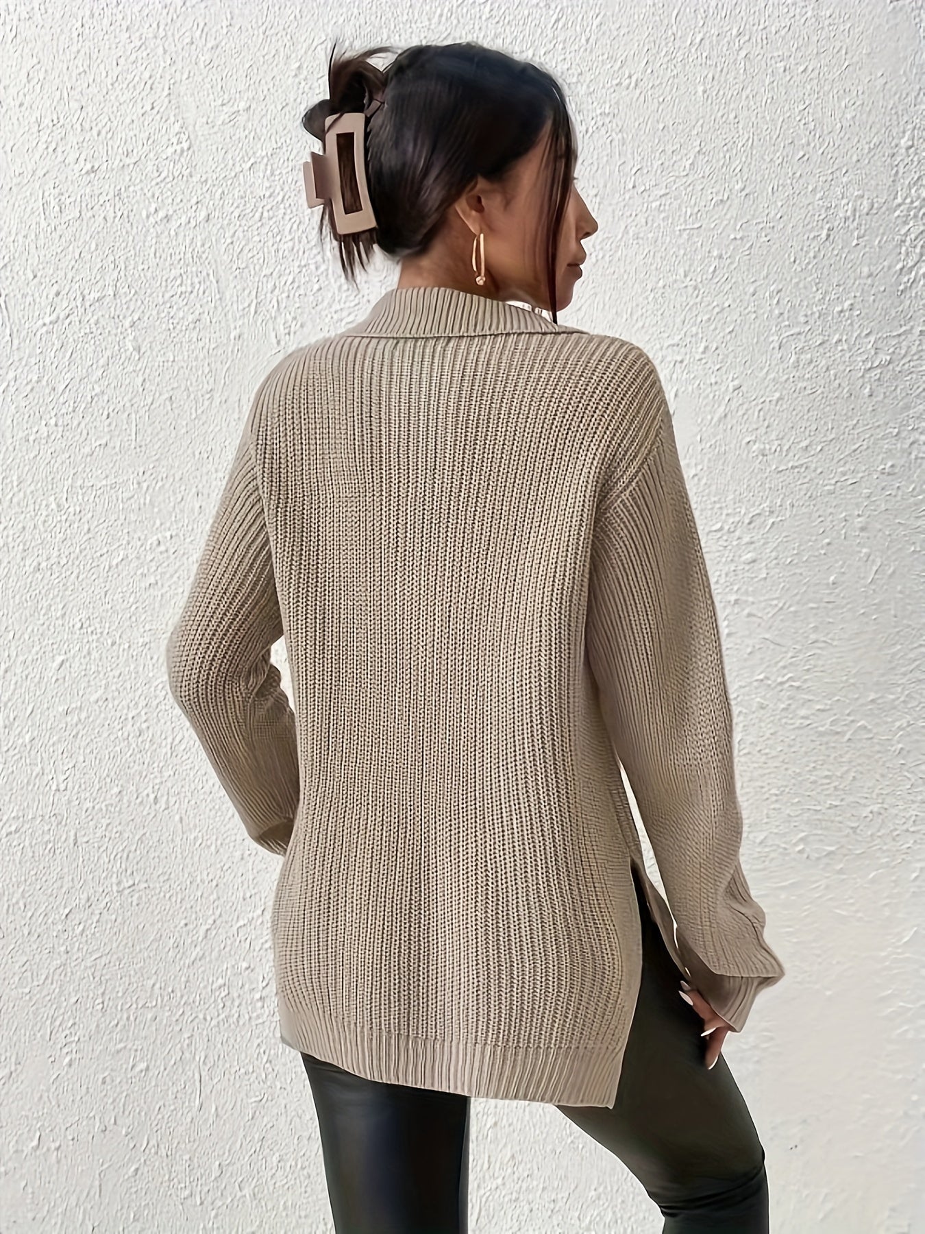 Jolien | Casual Long Sleeve Pullover Sweater