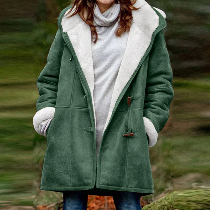 Evely | Elegant Warm jacket with hood