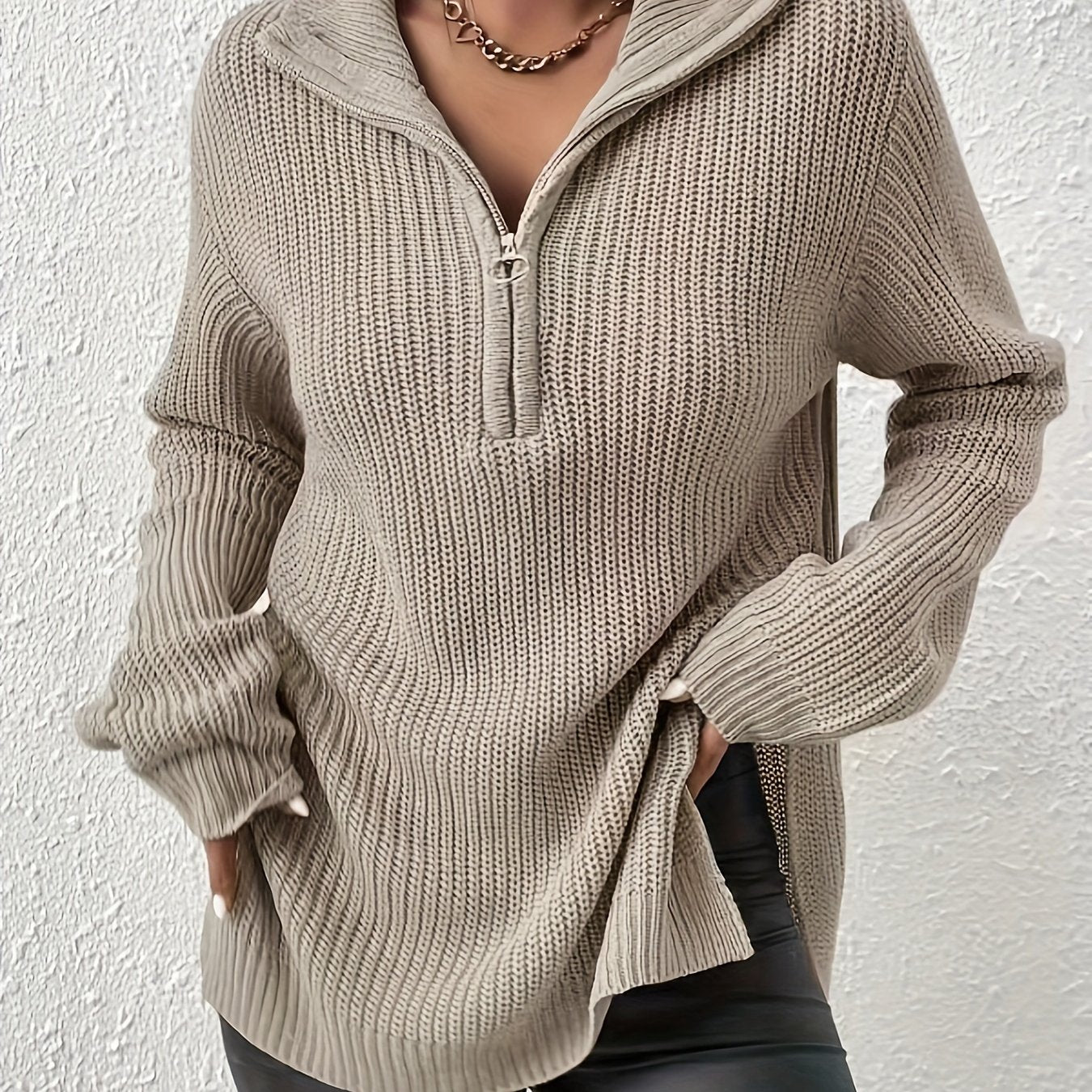 Jolien | Casual Long Sleeve Pullover Sweater