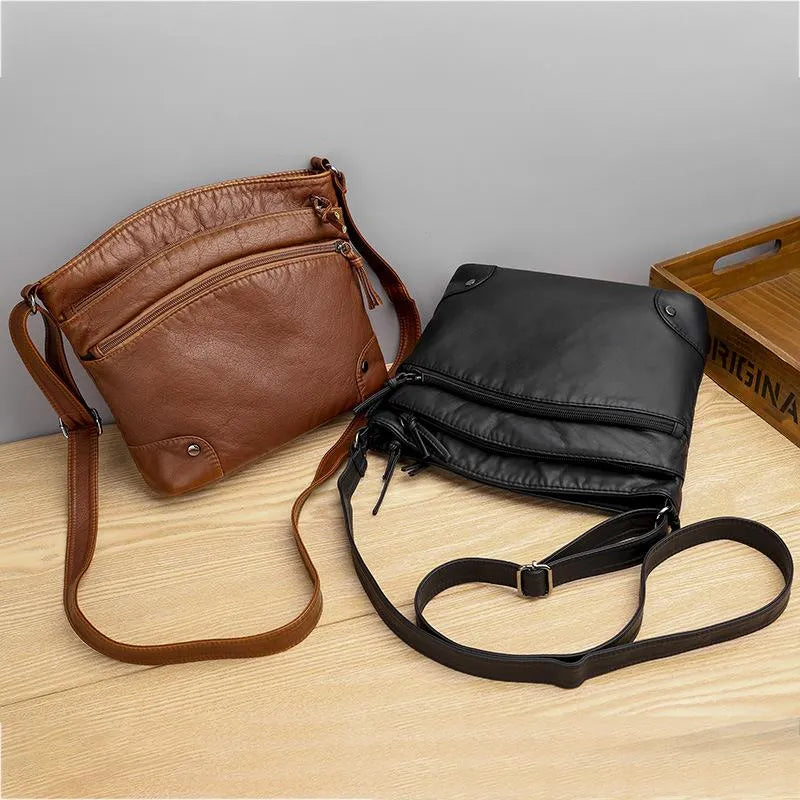 Jane - Leather Shoulder Bag